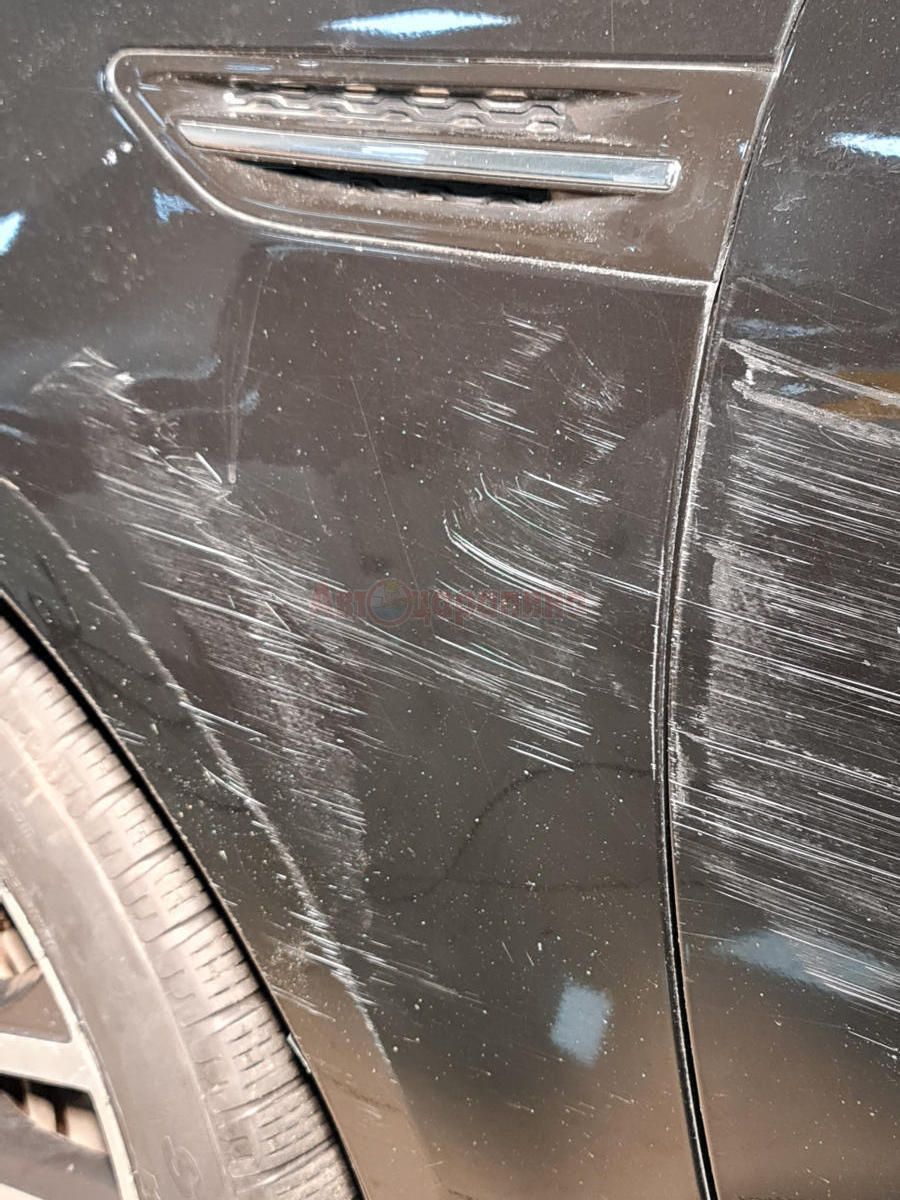 Устранение потертостей краски на кузове автомобиля