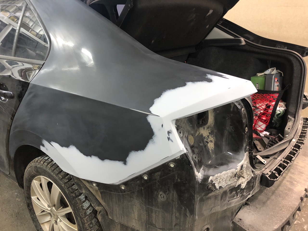 Стоимость кузовного ремонта Skoda