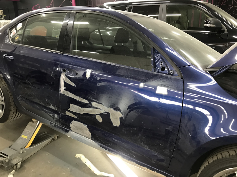 Кузовной ремонт Skoda в Москве