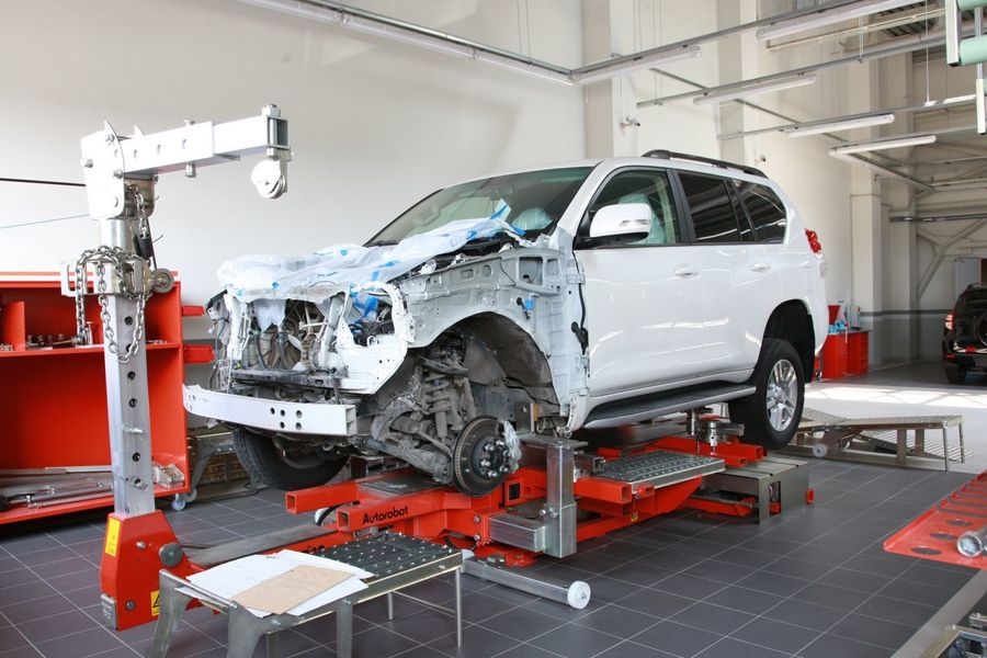 Стоимость кузовного ремонта Toyota